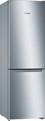 Холодильник Bosch KGN36NL306, Silver, двокамерний, No Frost, загальний об'єм 302L, корисний об'єм 215L/87L, 186x60x66 см 184067 фото
