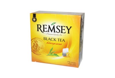 Чай чорний Remsey Black Tea, 75 пакетів 131085 фото