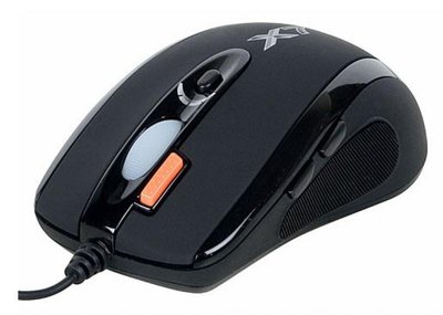 Миша A4Tech X-710MK USB X7 Game Oscar mouse, Black 19806 фото