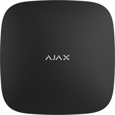Централь Ajax Hub Plus, Black, GSM 3G / Ethernet / WiFi, до 150 пристроїв, до 99 користувачів, віддалене налаштування, 163х163х36 мм, 350 г 193596 фото