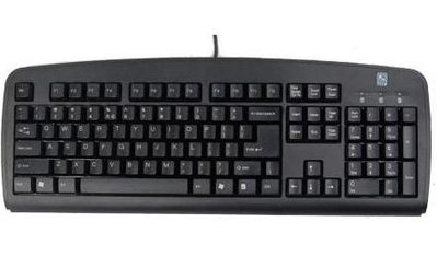 Клавіатура A4Tech KB-720 Black, USB, стандартна, ергономічна 40919 фото