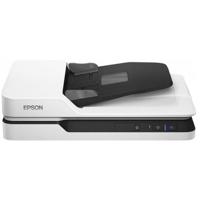 Сканер Epson WorkForce DS-1630, Grey/Black, CIS, A4, 1200x1200 dpi, автоподача, двостороннє сканування, USB, 451х315х120 мм, 3.7 кг (B11B239401) 178049 фото