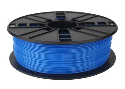 Філамент для 3D-принтера Gembird, PLA, Fluorescent Blue, 1.75 мм, 1 кг (3DP-PLA1.75-01-FB) 252969 фото