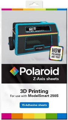 Лист-підкладка Polaroid 250S Z-Axis, 15 шт, двосторонній, 30x15 см (3D-ZS-PL-9002-00) 260162 фото