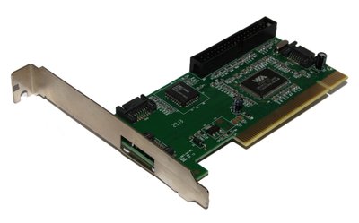 Контролер PCI - SATA Atcom VIA 6421 chipset SATA(3port)+IDE (1port) PCI 133113 фото