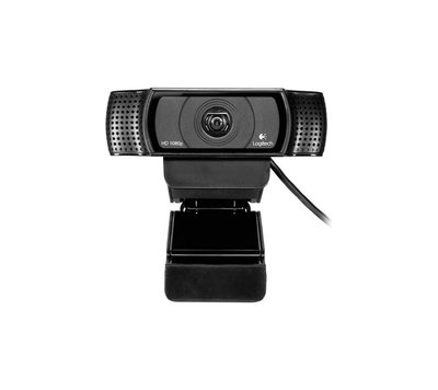 Веб-камера Logitech C920 PRO HD, Black, 1920x1080/30 fps, стереомікрофон з функцією приглушення шуму, автофокусування, універсальне кріплення, USB, 1.5 м (960-001055) 141722 фото