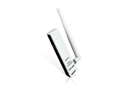 Мережевий адаптер USB TP-LINK TL-WN722N, White, до 150 Мбит/с, 802.11n, WPS, USB 2.0, знімна антена 106350 фото