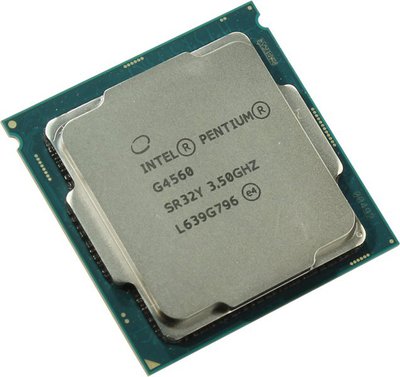 Процесор Intel Pentium (LGA1151) G4560, Tray, 2x3.5 GHz, HD Graphic 610 (1050 MHz), L3 3Mb, Kaby Lake, 14 nm, TDP 54W (CM8067702867064) 145409 фото