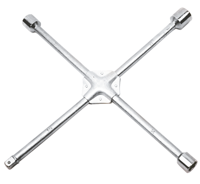 Ключ балонний хрестовий Topex, 17 x 19 x 22 мм, 1/12' (37D313) 135224 фото