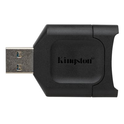 Картридер зовнішній Kingston MobileLite Plus, Black, USB 3.2, для SD (MLP) 198016 фото