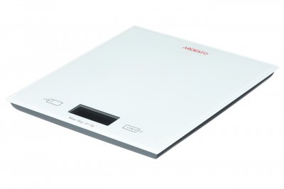 Ваги кухонні Ardesto SCK-893W White, електронні, точність до 1 г, максимальна вага 5 кг, скло, пластиковий корпус 164103 фото