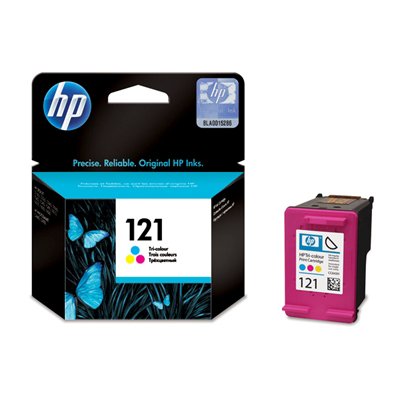 Картридж HP №121 (CC643HE), Color, Deskjet D2563/D2663/D5563, F4283, 165 стор / 10 мл 22064 фото