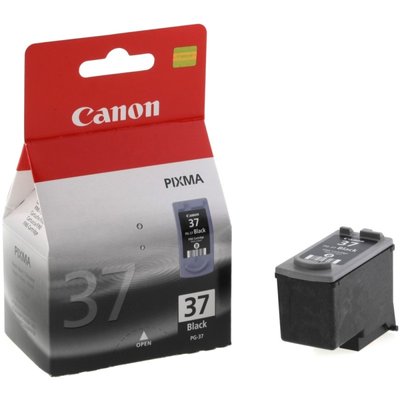 Картридж Canon PG-37, Black, iP1800/1900/2500/2600, MP140/190/210/220/470, MX300/310, 11 мл (2145B005) 13276 фото