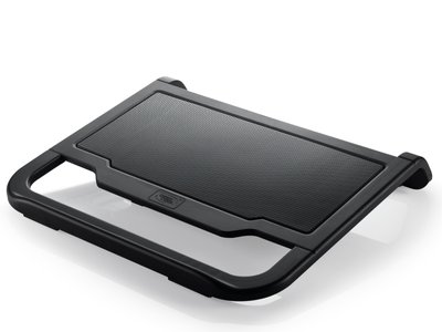Підставка для ноутбука до 15.6' DeepCool N200, Black, 12 см вентилятор (22.4 dB, 1000 rpm), алюмінієва сітка, 339х312х54 мм, 589 г 37894 фото